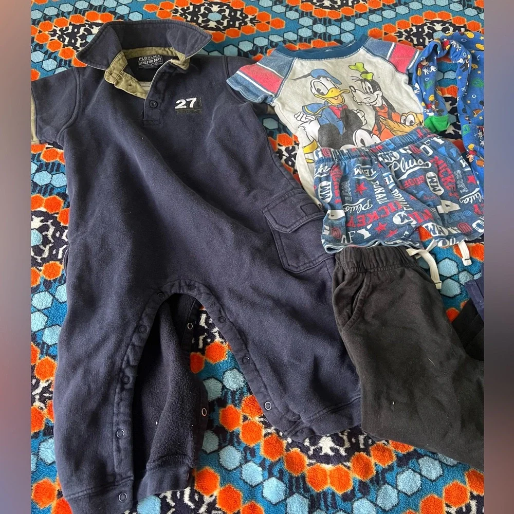 Disney Boys Mickey Mouse Pajamas & assorted items